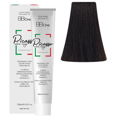 BB One Picasso Colour Range Перманентная крем-краска, 100 мл, 4.0 интенсивный натуральный коричневый