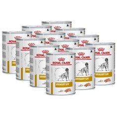 Влажный корм для собак Royal Canin Urinary S/O при мочекаменной болезни 12шт. х 420г