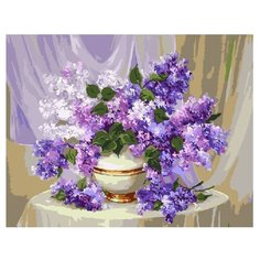 ВанГогВоМне Картина по номерам "Сирень", 40х50 см (ZX 10025)