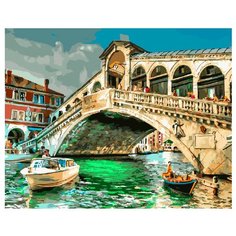 ВанГогВоМне Картина по номерам "Мост Риальто. Венеция", 40х50 см (ZX 21258)