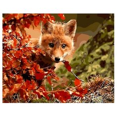 ВанГогВоМне Картина по номерам "Лисья осень", 40х50 (ZX 20940)