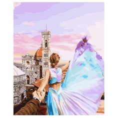 ВанГогВоМне Картина по номерам "Следуй за мной. Флоренция. Италия", 40х50 см (ZX 21019)