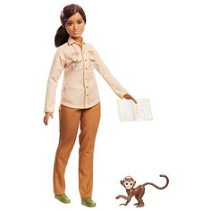Кукла Barbie Кем быть? Nat Geo Защитник дикой природы, GDM48
