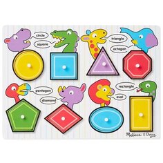 Рамка-вкладыш Melissa & Doug Формы (3285), 8 дет.