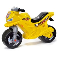 Каталка-толокар Orion Toys Мотоцикл 2-х колесный (501В3) желтый