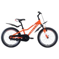 Подростковый горный (MTB) велосипед STARK Rocket 20.1 S (2020) оранжевый/белый/красный (требует финальной сборки)