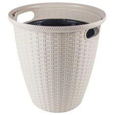 Кашпо InGreen Rattan ING6216, 47х47 см сливочный