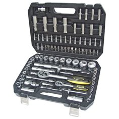 Набор инструментов Эврика (94 предм.) ER-80094 черный/серебристый