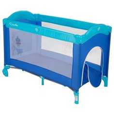 Манеж-кровать Capella Sweet Time B whale/dinosaur