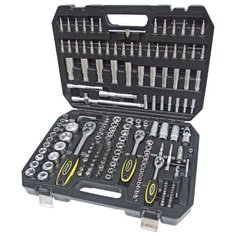 Набор инструментов Эврика (172 предм.) ER-80172 черный/серебристый