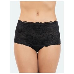 Vis-a-Vis Трусы шорты высокой посадки кружевные, размер XXXL, черный