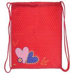 №1 School Мешок для обуви Сердечки (842965) красный