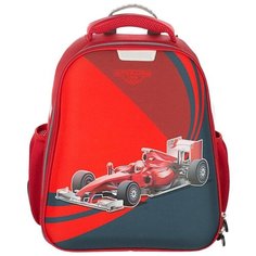 №1 School Ранец Basic Be First, красный