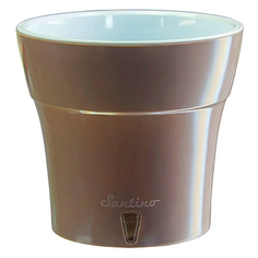 Горшок Santino с автополивом Dali, 15х15 см шаде