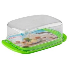 Масленка elfplast 269 с крышкой салатовый