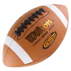 Мяч для американского футбола Wilson GST Official Composite (WTF1780XB) светло-коричневый