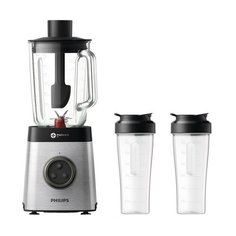 Стационарный блендер Philips HR3655/00, серебристая сталь