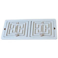 Развивающая игрушка Raduga Kids Межполушарная доска Лабиринт со съемными вкладками древесный