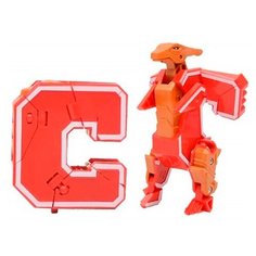 Трансформер 1 TOY Трансботы Lingvo Zoo - C - Паразауролоф красный/оранжевый
