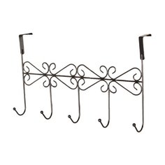 Вешалка Доляна Антиквариат 2998539 черный