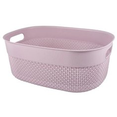 Plast Team Корзина для хранения Oslo 6 л 26.6х22.1х15.1 см лиловый