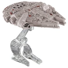 Набор техники Hot Wheels Звездные войны Звездный истребитель TIE и Сокол Тысячелетия (CGW90/CGW95) серый