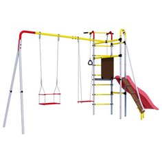 Спортивно-игровой комплекс ROMANA Островок Плюс качели фанерные красный/желтый/белый