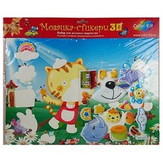 Color Kit Мозаика - стикеры 3D Детский праздник (DF-A-6621)