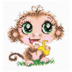 Чудесная Игла Набор для вышивания Мартышонок 13 х 13 см (19-04)