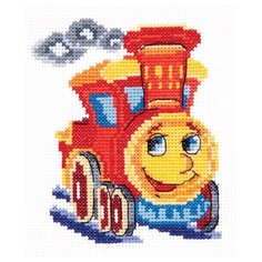 Чудесная Игла Набор для вышивания На всех парах 10 x 12 см (18-45)