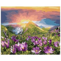 Molly Картина по номерам "Восход" 40х50 см (KH0814)