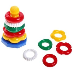 Пирамидка Строим вместе счастливое детство Ассорти