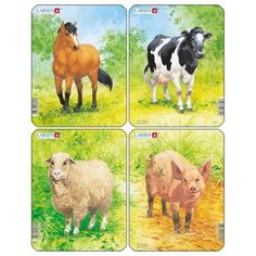 Набор рамок-вкладышей Larsen Рисунки животных (V1)