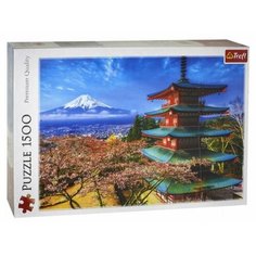 Пазл Trefl Вид на гору Фудзияма (26132), 1500 дет.