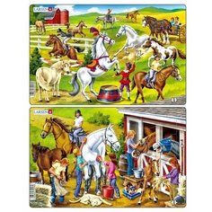 Набор рамок-вкладышей Larsen Лошади (U16)