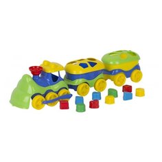 Сортер СТРОМ Паровозик с логическими фигурами