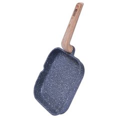 Сковорода-гриль Fissman Tiny Chef 14х14 см, серый