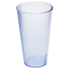 Fissman Стакан 600 мл прозрачный/синий