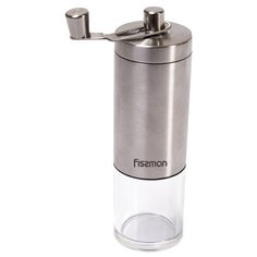 Кофемолка Fissman 8250 (18 см) серебристый/прозрачный