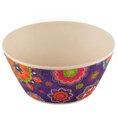 Fissman Миска Purpur 650 мл бежевый/фиолетовый