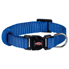 Ошейник TRIXIE Premium M–L 35-55 см синий/черный
