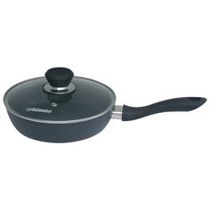 Сковорода Maestro MR1205-24 24 см с крышкой, черный
