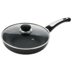 Сковорода Maestro MR1203-24 24 см с крышкой, черный