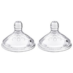 Соска BabyOno Natural Nursing антиколиковая силиконовая (поток 1) 0м+ 2 шт.