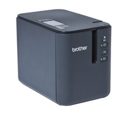 Термальный принтер этикеток Brother PTP-900W светло-серый/черный