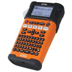 Термотрансферный принтер этикеток Brother PT-E300VP оранжевый/черный