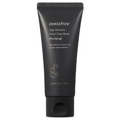 Innisfree маска Jeju Volcanic Color Clay Black для очищения пор, 70 мл