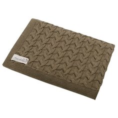 Плед Amarobaby Pure Love Косичка 75х105 см кофе