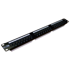 Патч-панель Lanmaster TWT-PP24UTP/6 черный