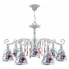 Люстра MAYTONI Provence 18 E4-07-G-LMP-O-13-CRL-E4-07-PK-DN, E14, 280 Вт